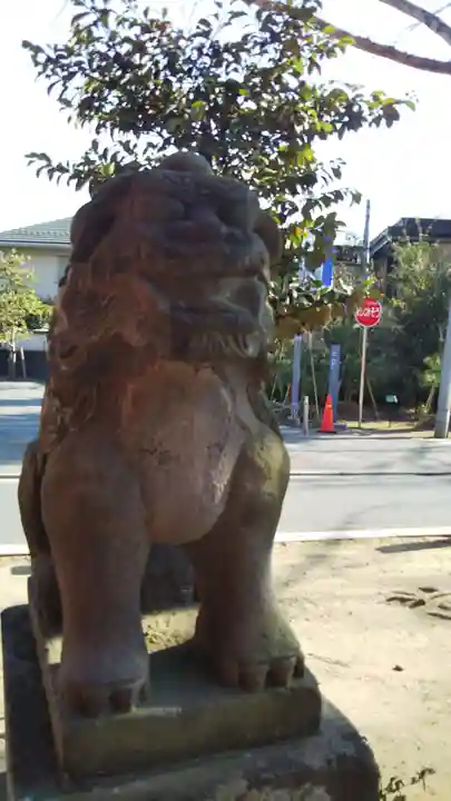 葛飾八幡宮の狛犬