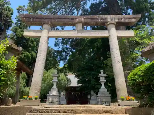 松崎神社の鳥居