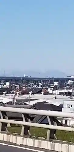 鵜森稲荷神社の周辺