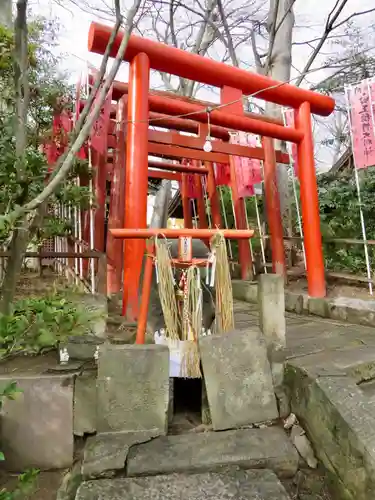 安積國造神社の鳥居