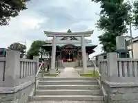鵜ノ木八幡神社の鳥居