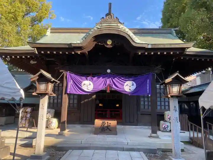 久留米宗社 日吉神社の本殿・本堂