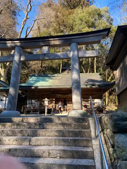 丹生川上神社(下社)の鳥居