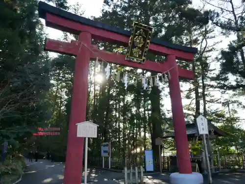 大崎八幡宮の鳥居