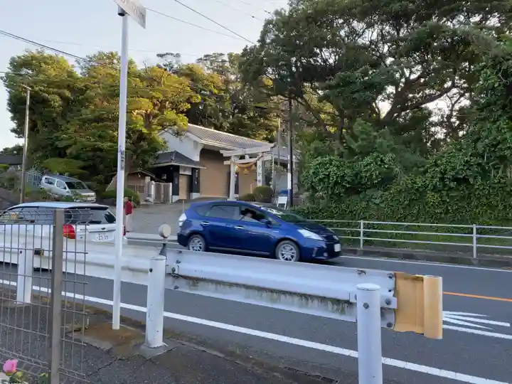 小動神社の周辺