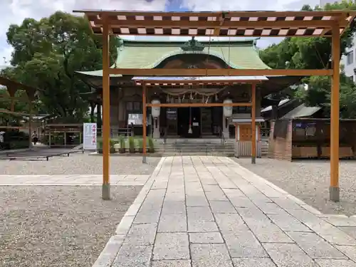 坐摩神社の本殿