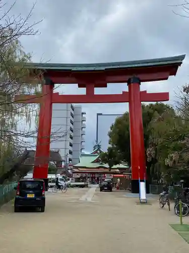 尼崎えびす神社の鳥居