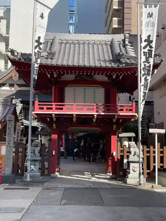 袋町お聖天 福生院の山門・神門