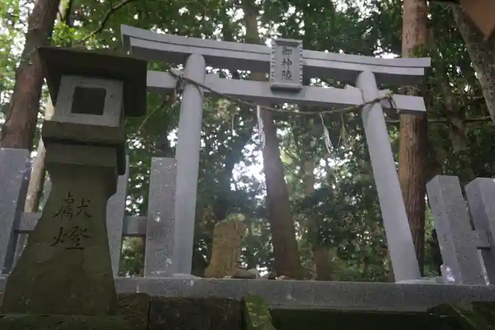 石見国一宮 物部神社の鳥居