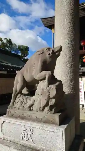 護王神社の狛犬