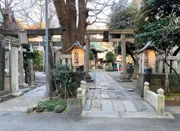 小野照崎神社の鳥居
