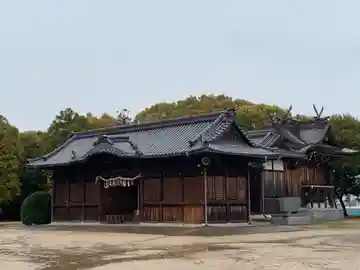 岩岡神社の本殿・本堂