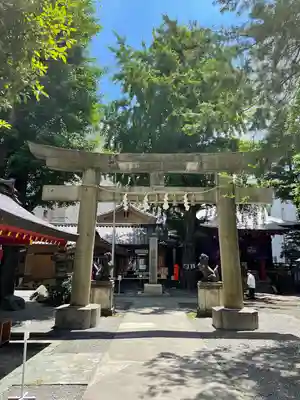 日本橋日枝神社の鳥居