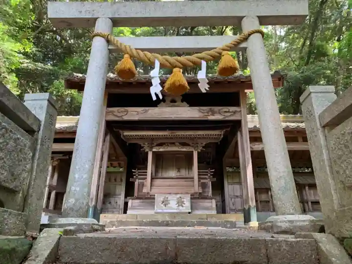 八幡社の本殿・本堂
