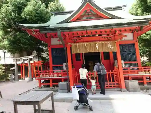 水鏡天満宮の本殿・本堂