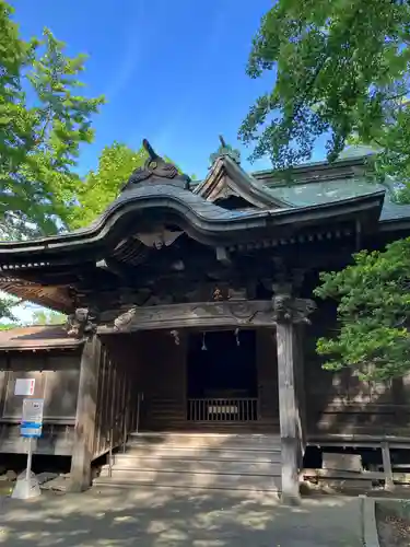 亀田八幡宮の本殿