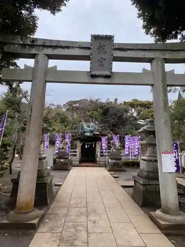 江島神社の鳥居