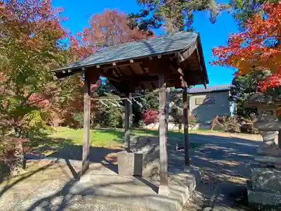 大我井神社の手水舎