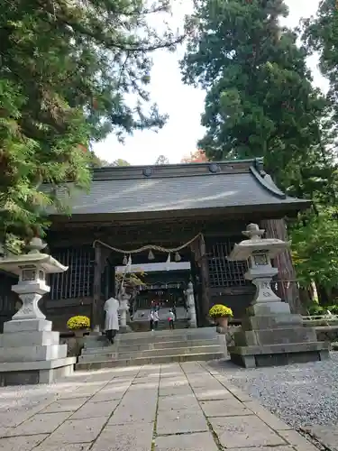 河口浅間神社の本殿・本堂