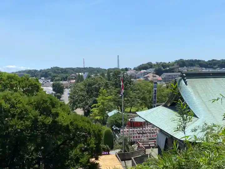 本牧神社の景色