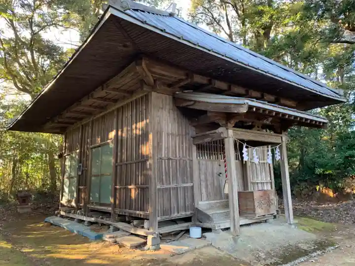 白山神社の本殿・本堂