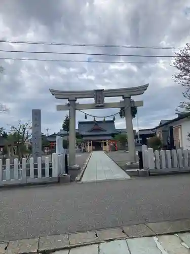 總社 和田八幡宮の鳥居