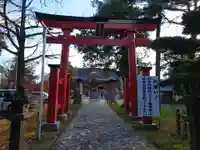 新発田諏訪神社の鳥居