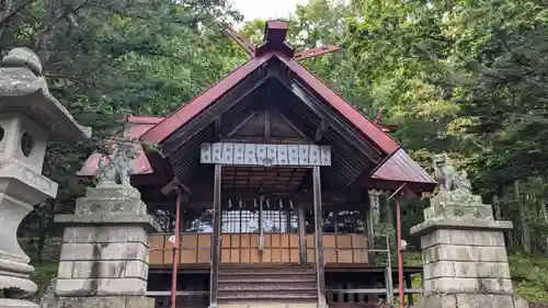 生田原神社の本殿