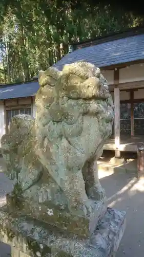 佐羅早松神社の狛犬