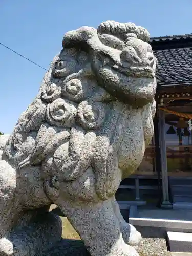 三野神社の狛犬