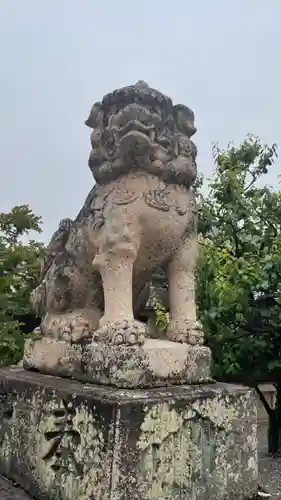 菅生神社の狛犬