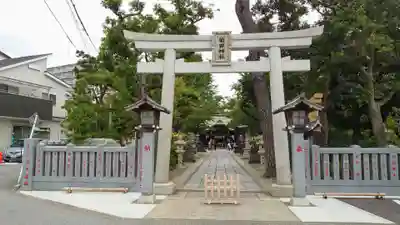 菊田神社の鳥居