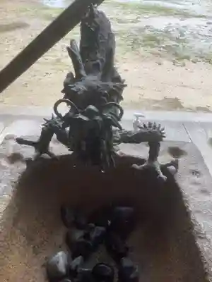 八劔神社（阿野八剱神社）の手水舎