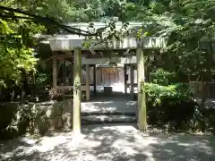 松下社の鳥居