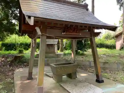 羽雄神社の手水舎