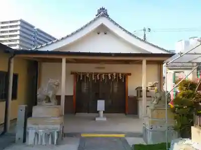 白山社の本殿・本堂