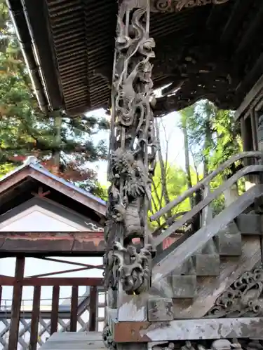 篠葉沢稲荷神社の芸術