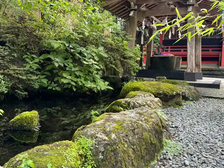 富士山東口本宮 冨士浅間神社の庭園