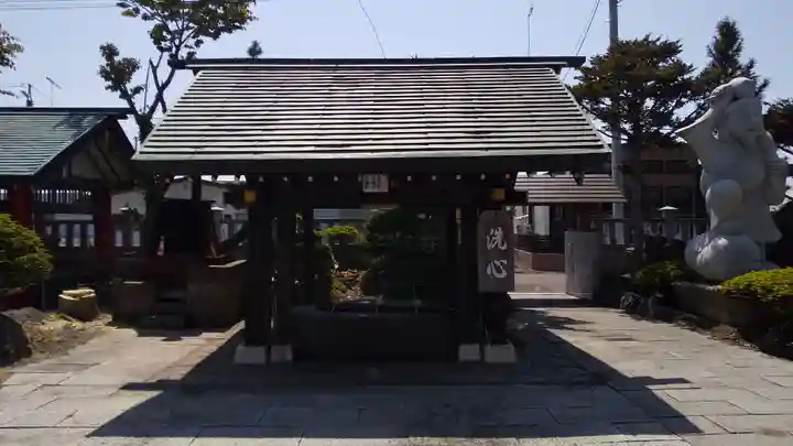 白老八幡神社の手水舎