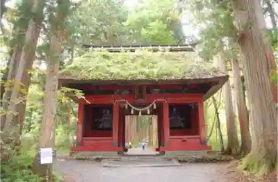 戸隠神社奥社の山門・神門