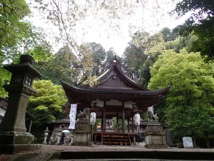 八坂神社・境内社川枯社の本殿・本堂