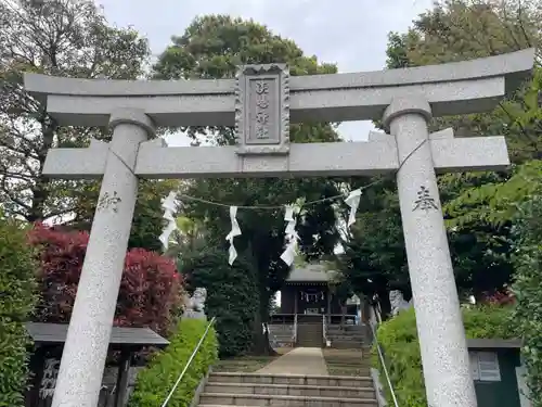 淡嶋神社の鳥居