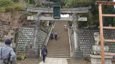品川神社の鳥居