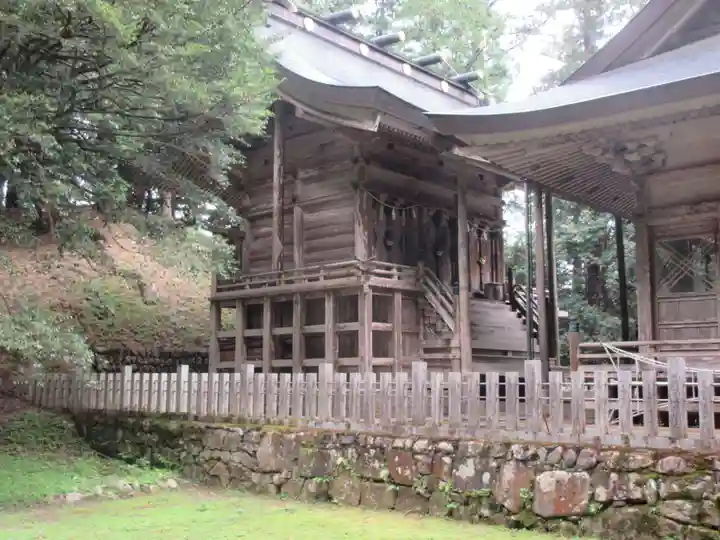 粟鹿神社の本殿・本堂