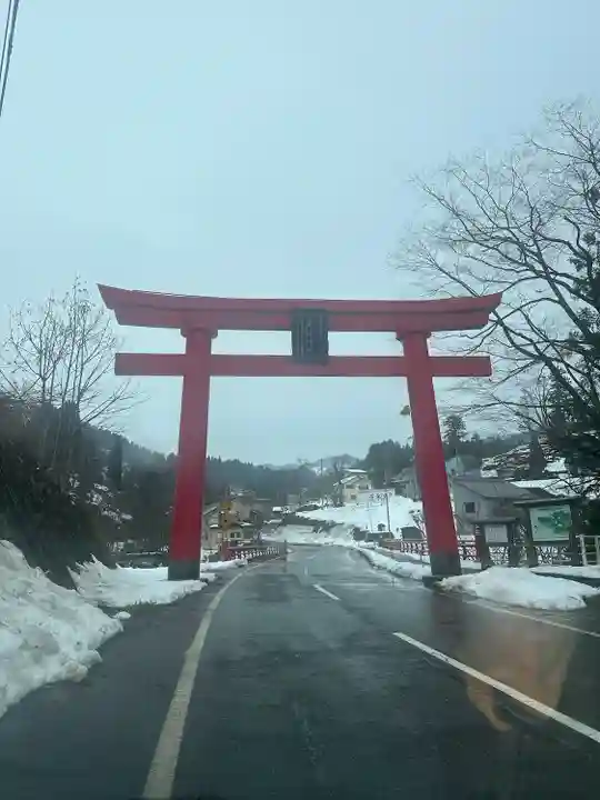 高龍神社の鳥居