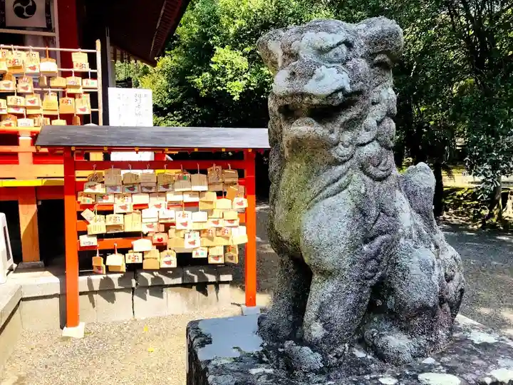 豊玉姫神社の狛犬