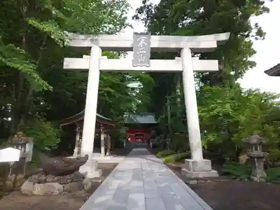 富士山東口本宮 冨士浅間神社の鳥居