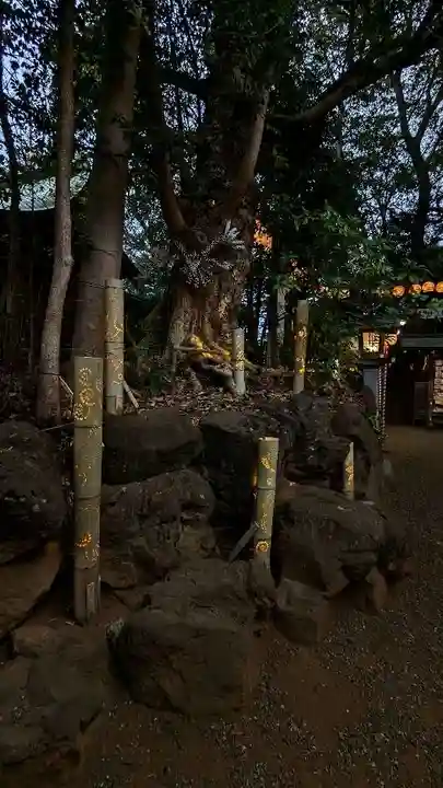 検見川神社の芸術