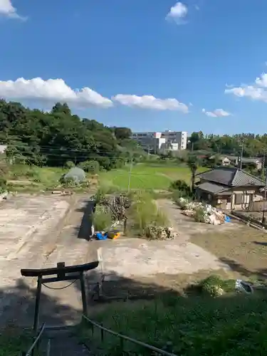 八幡神社の景色