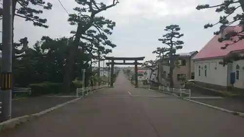 函館八幡宮の鳥居